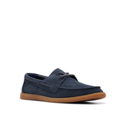 Clarks - Clarkbay Go - Navy Suede - Shoes