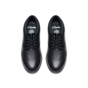 Clarks - FinjaBrogue O. - Black Leather - School Shoes