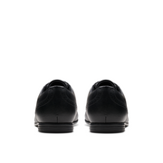 Clarks - FinjaBrogue Y. - Black Leather - School Shoes