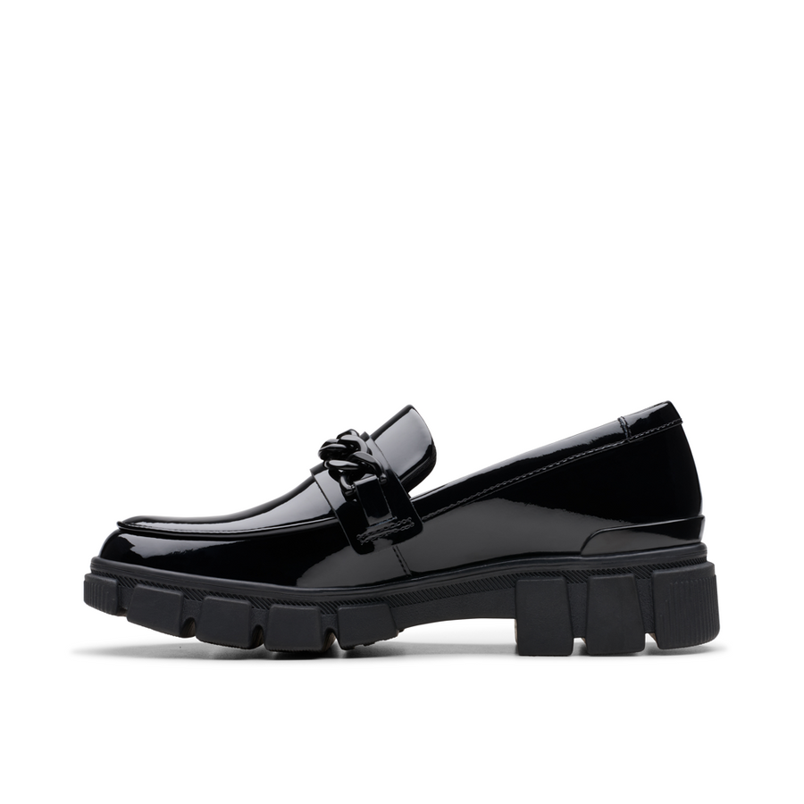 Clarks - Evyn Walk Y. - Black Patent - School Shoes