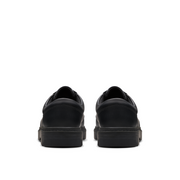 Clarks - Lorcam Edge Y - Black Leather  - School Shoes