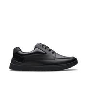 Clarks - Keelan Flare Y  - Black Leather  - School Shoes