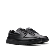 Clarks - Keelan Flare Y  - Black Leather  - School Shoes