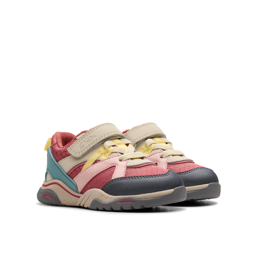 Clarks - FeatherPace T Pink  - Pink  - Trainers