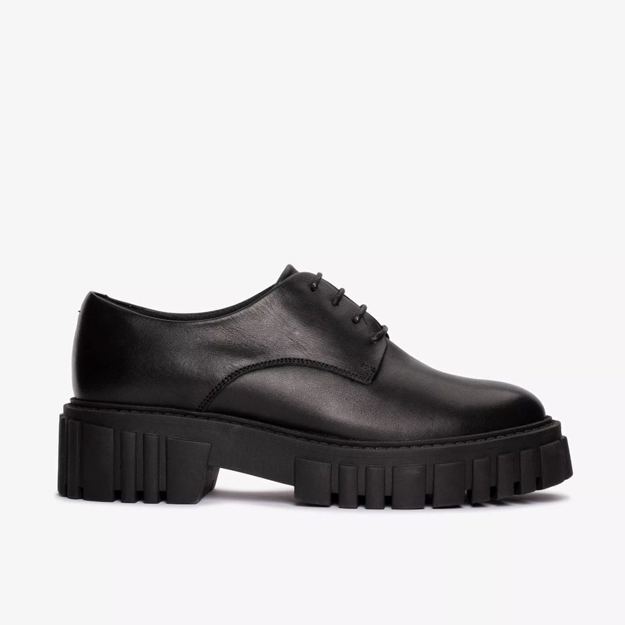 Clarks - Page Walk - Black Leather - Shoes