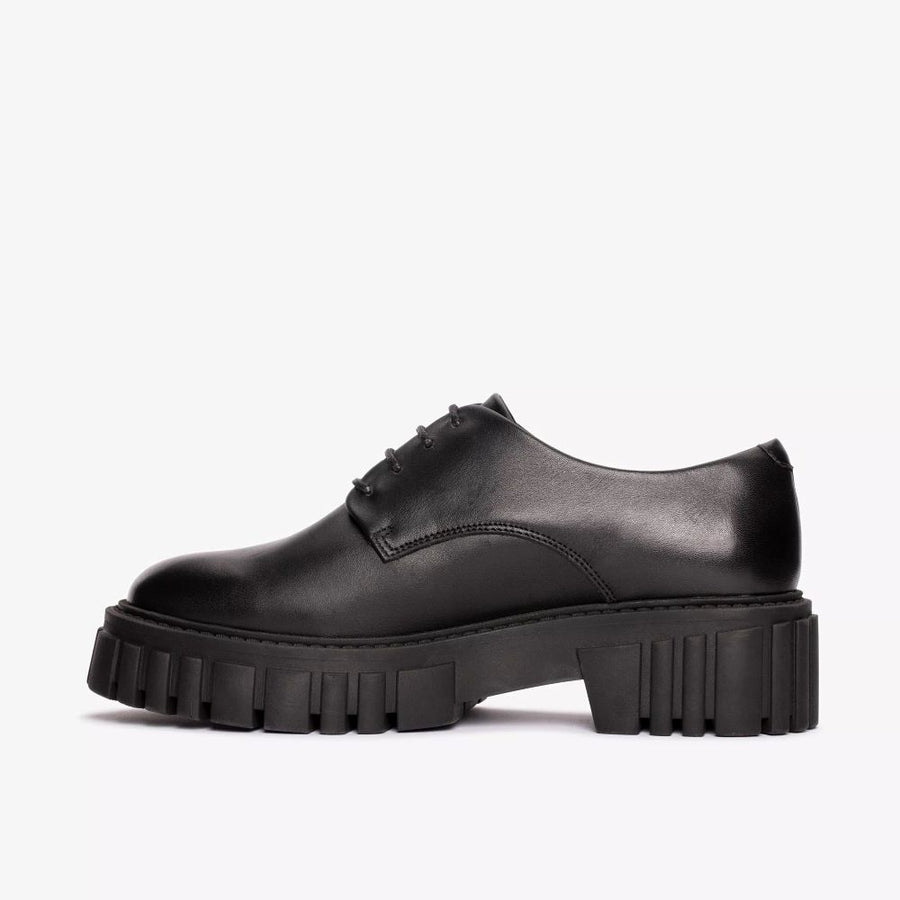 Clarks - Page Walk - Black Leather - Shoes