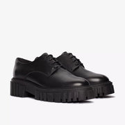 Clarks - Page Walk - Black Leather - Shoes