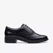 Clarks - Havisham Oak - Black Leather  - Shoes