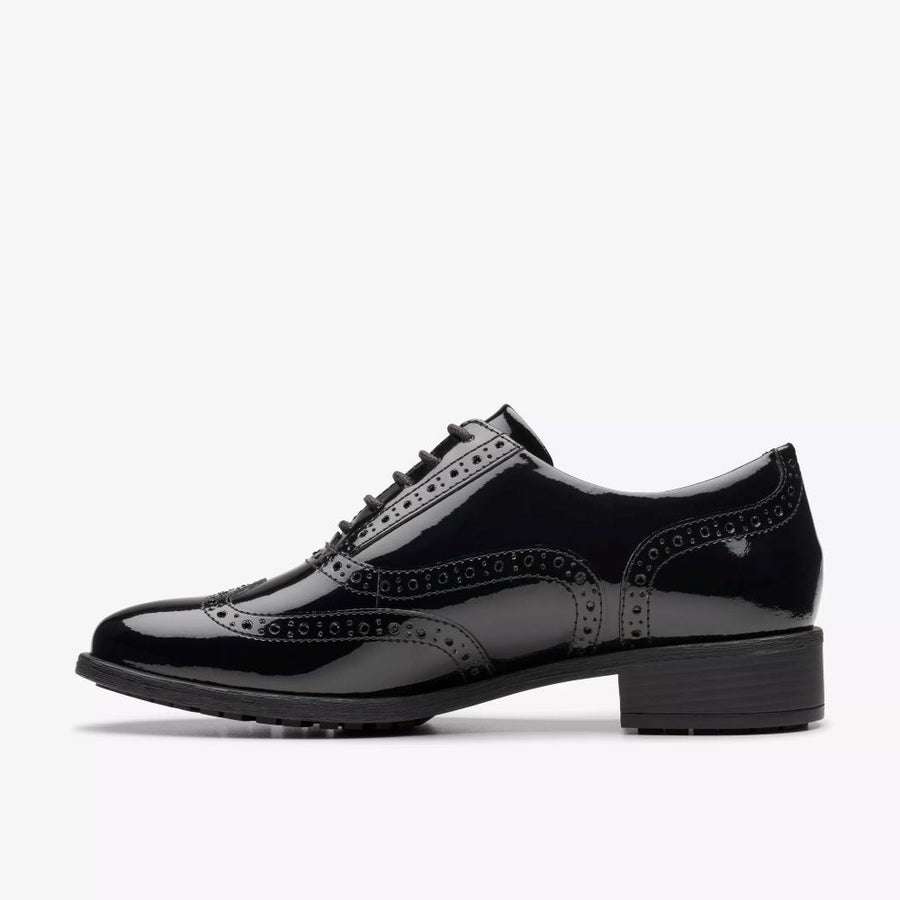 Clarks - Havisham Oak - Black Patent  - Shoes