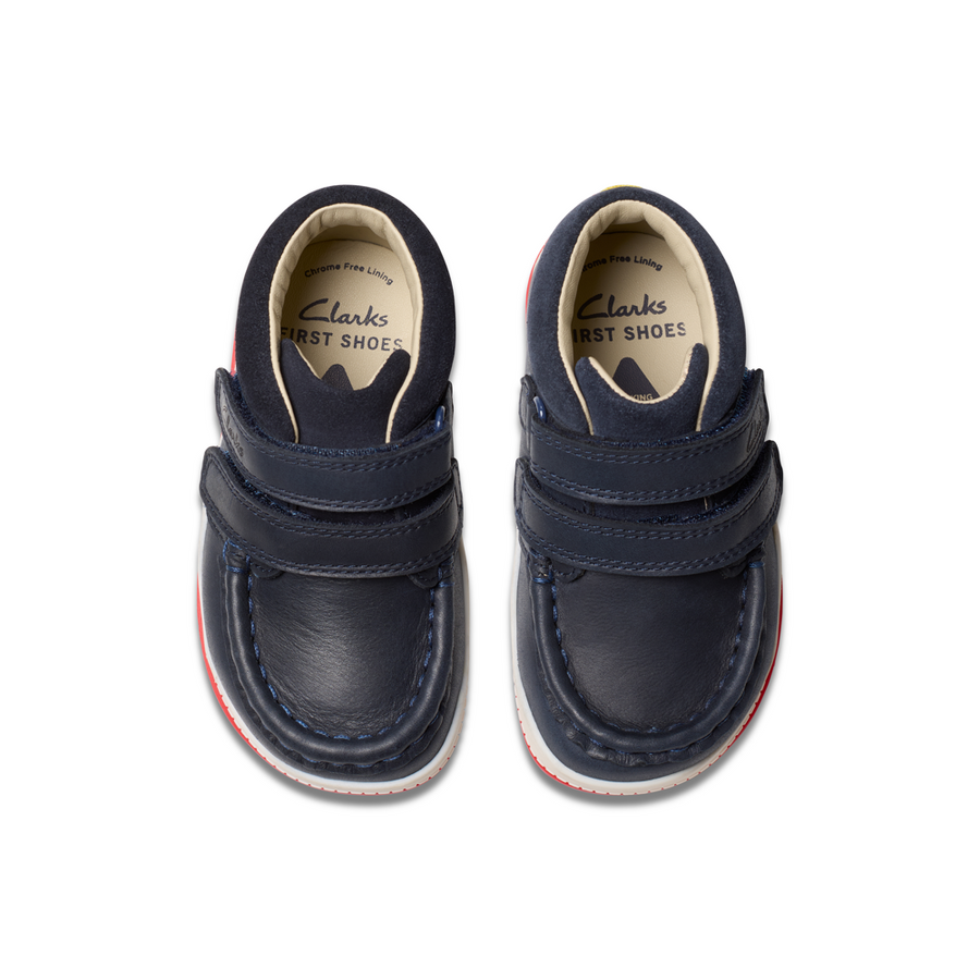 Clarks - Noodle Play T - Navy - Shoes