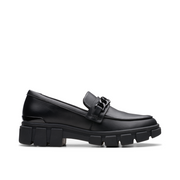 Clarks - Evyn Walk Y. - Black Leather  - School Shoes