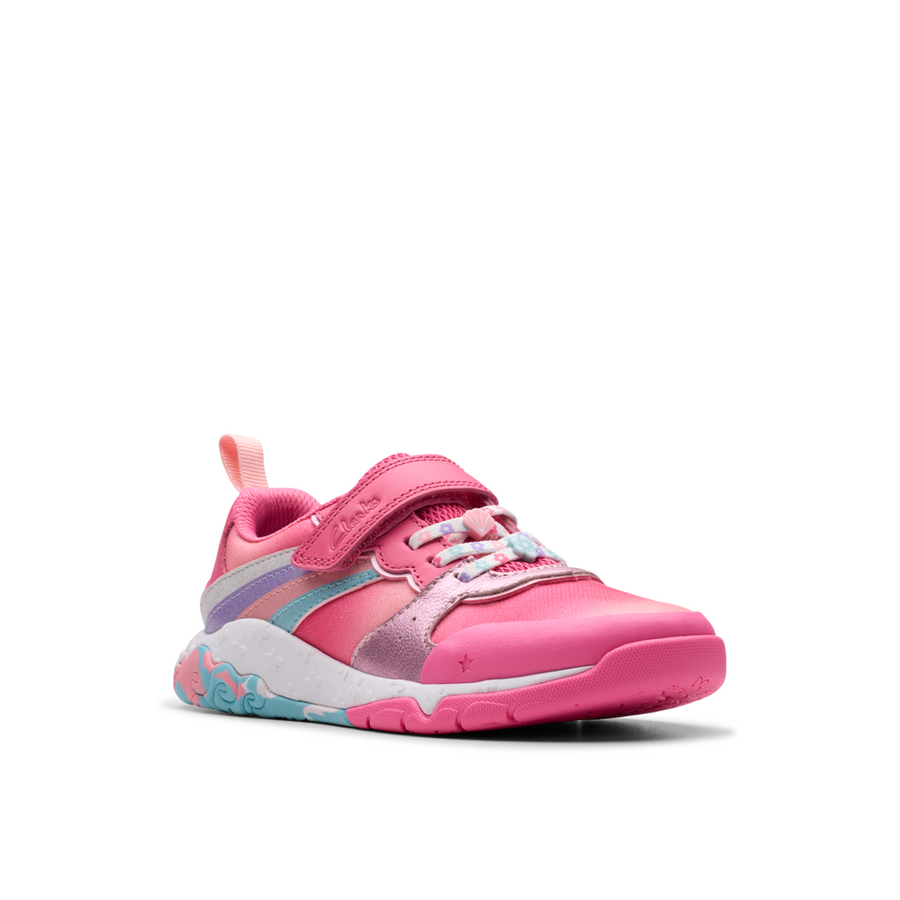 Clarks - Tidal Star K - Bright Pink - Shoes