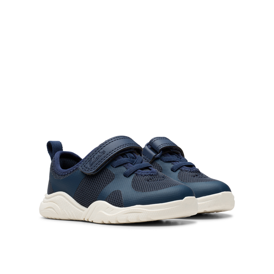 Clarks - Feather Ath T - Navy - Trainers