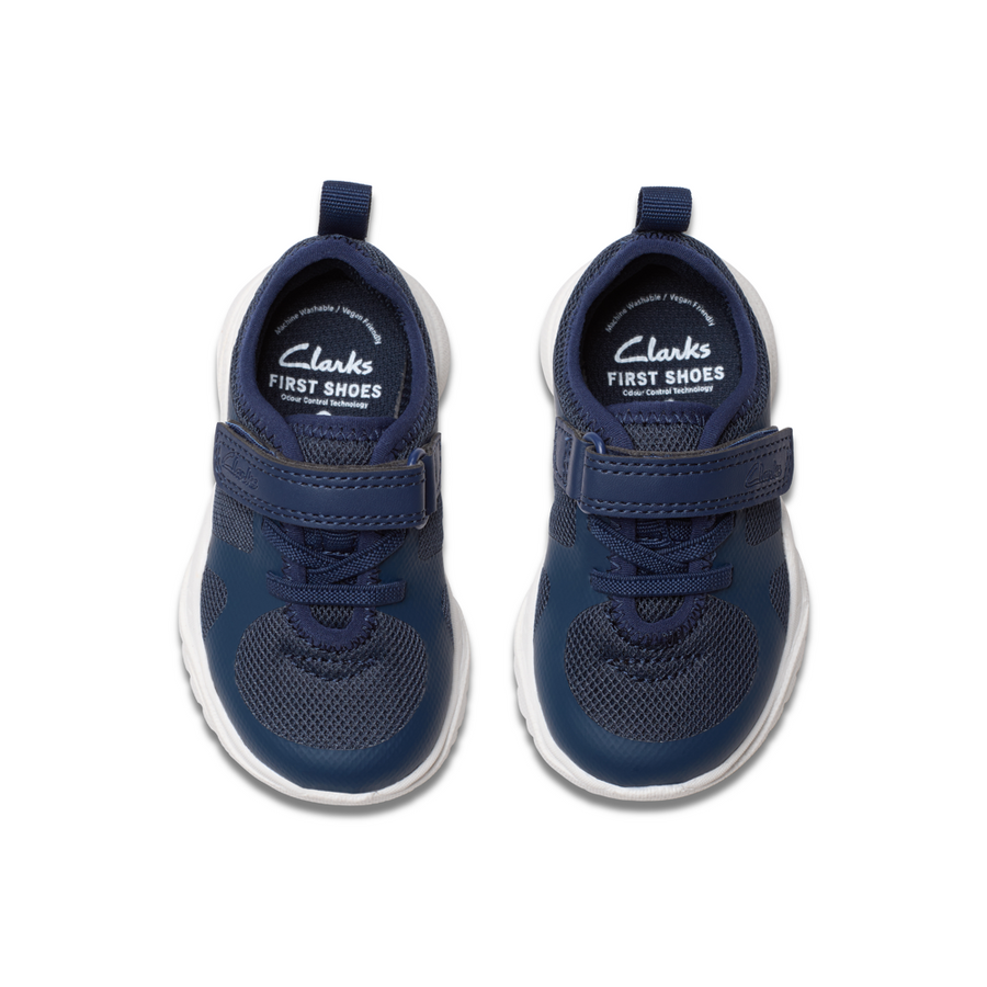 Clarks - Feather Ath T - Navy - Trainers
