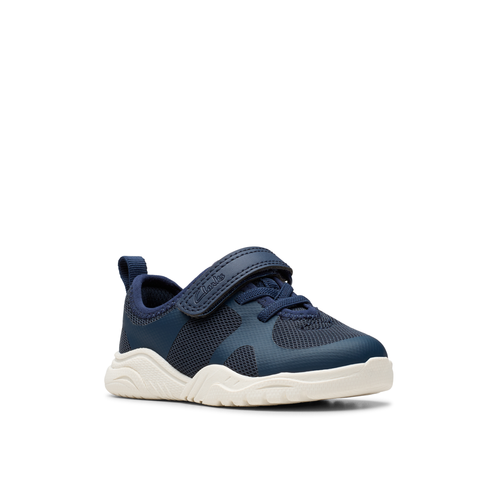 Clarks - Feather Ath T - Navy - Trainers