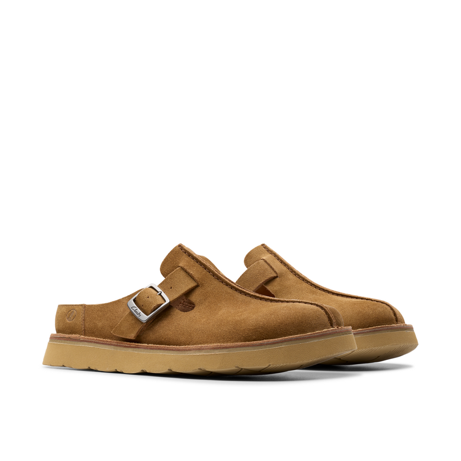 Clarks - Solsbury Mule - Cola Suede - Shoes