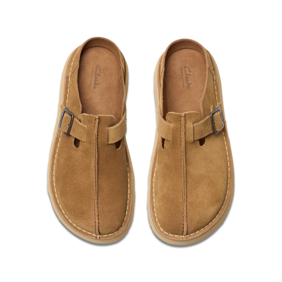 Clarks - Solsbury Mule - Cola Suede - Shoes