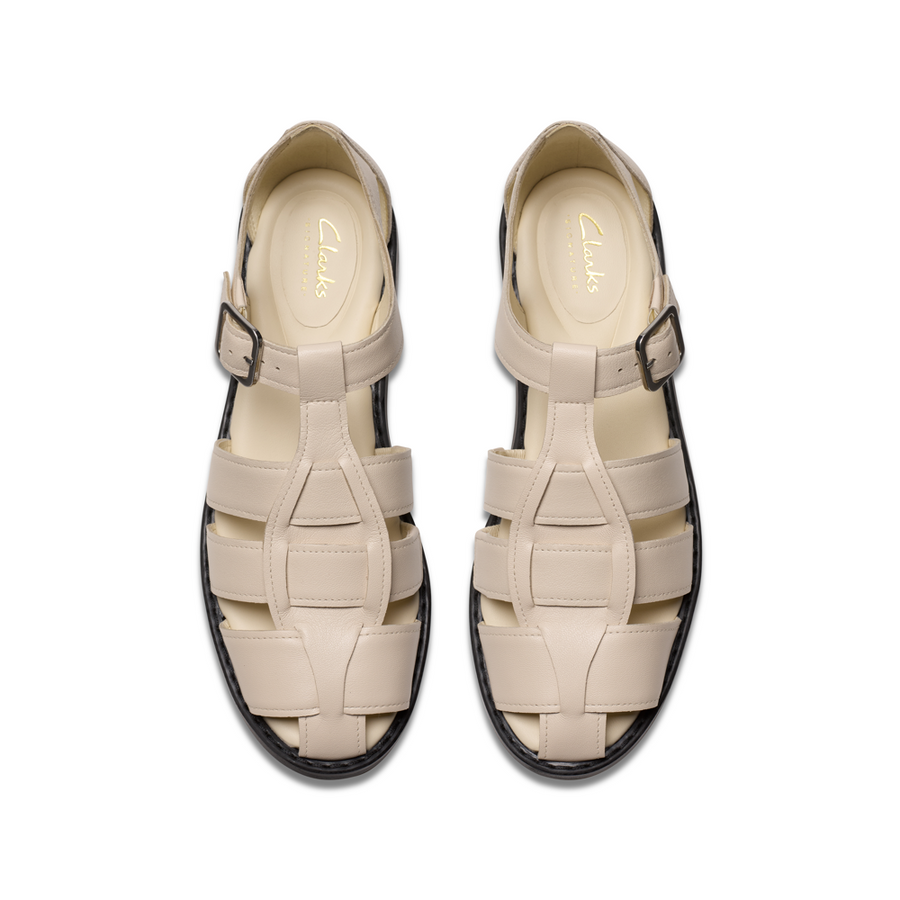 Clarks HANA SUN - Sandales - off white/écru Clarks HANA SUN - Sandales - off white/écru
