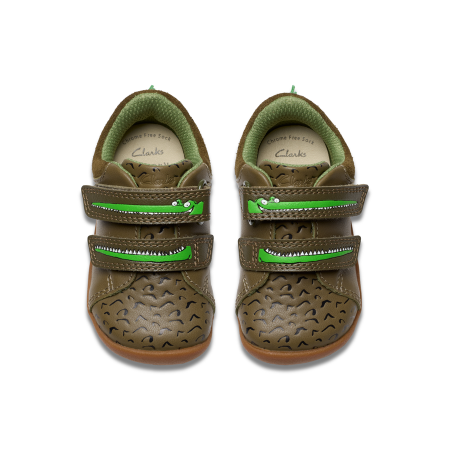 Clarks - RDRoamerSnapT. - Khaki Print - Shoes