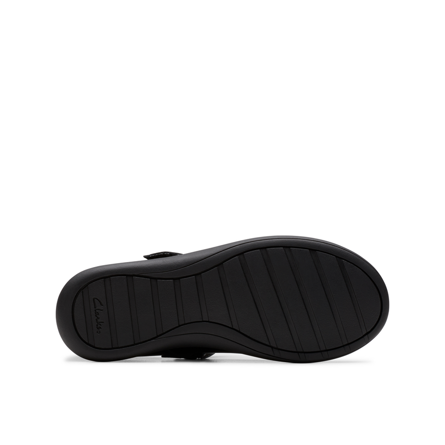Clarks - Etch Pure Y - Black Patent  - School Shoes