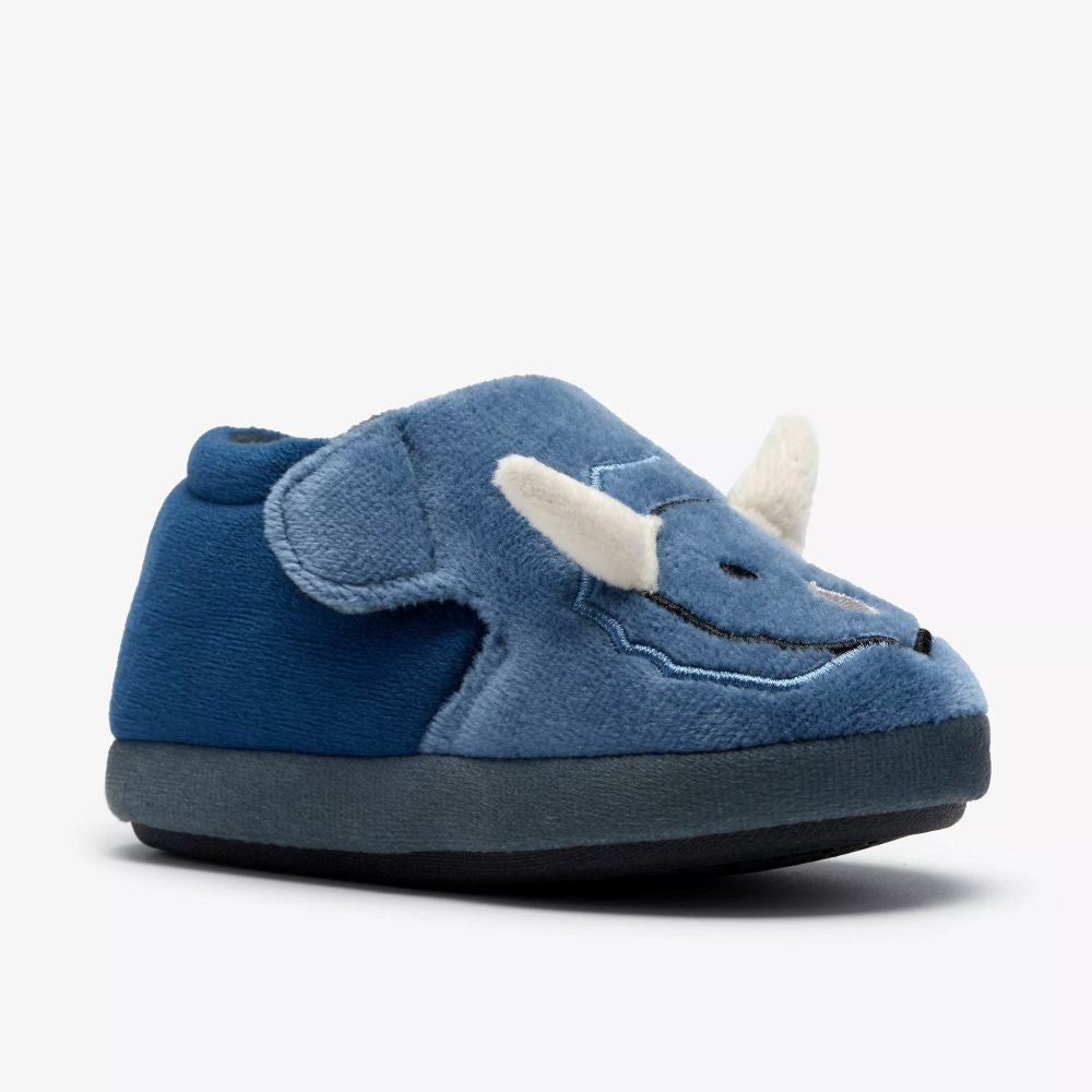 Clarks - Fluffy Snug T - Navy - Slippers