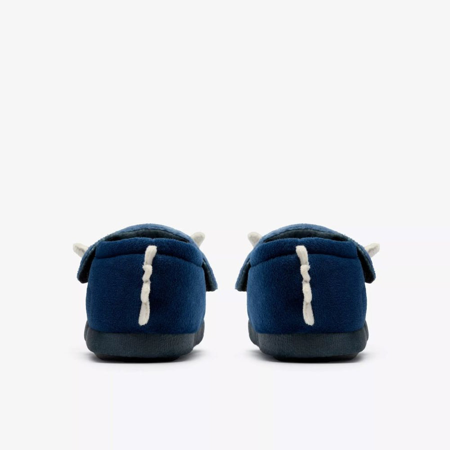Clarks - Fluffy Snug T - Navy - Slippers