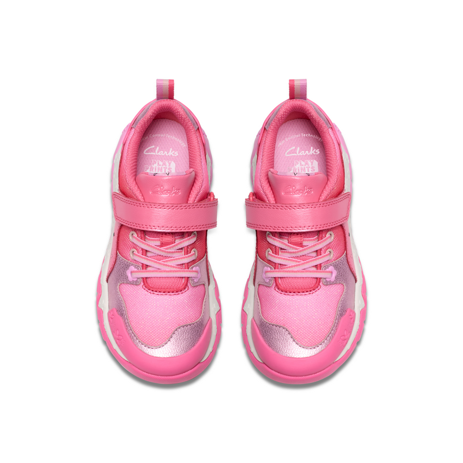Clarks - Tidal Shell K. - Pink - Trainers