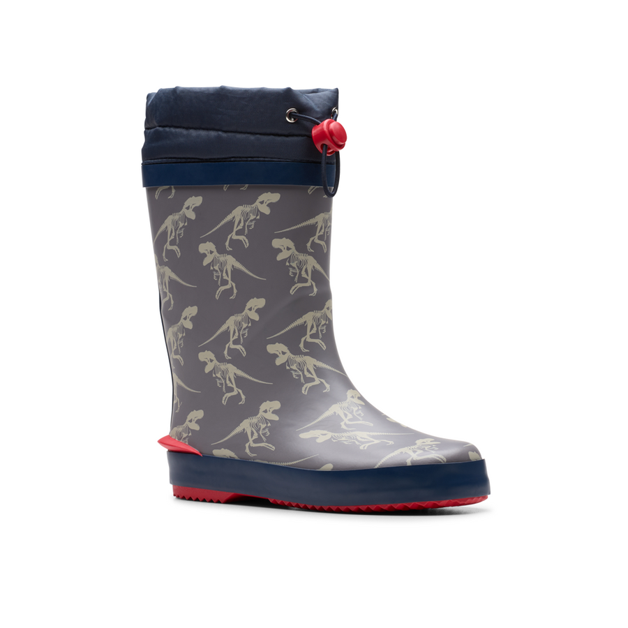 Clarks - Tarri Race K - Grey Combi - Wellingtons