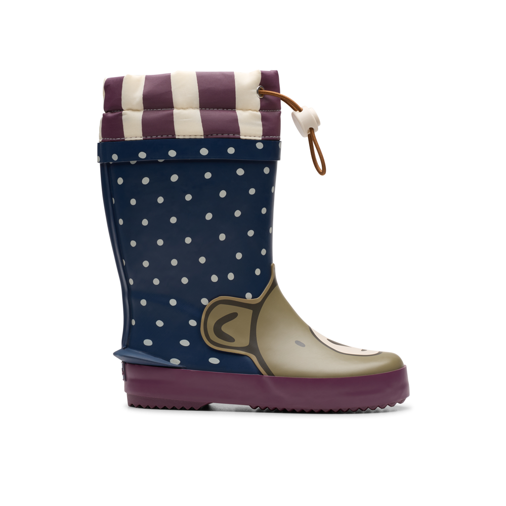 Clarks - Tarri Race T - Navy Combi - Wellingtons