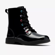 Clarks - OaklynCharm K. - Black Pat - Boots