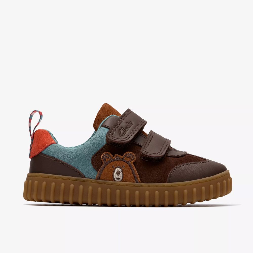 Clarks - Cove Den T - Chestnut - Shoes