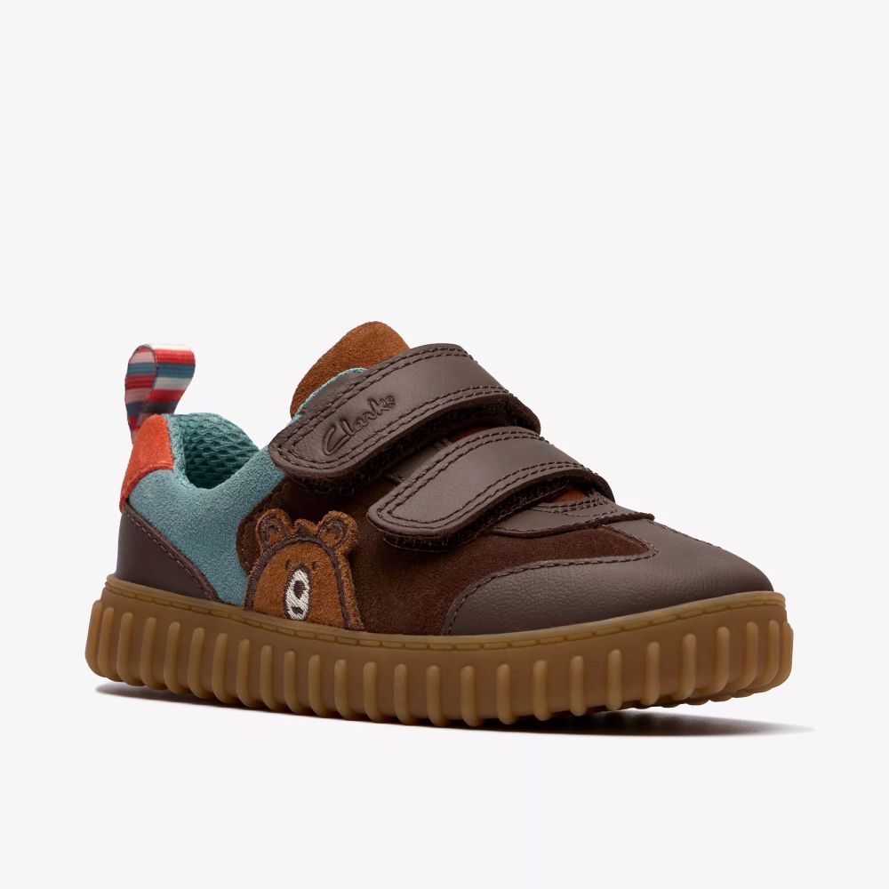 Clarks - Cove Den T - Chestnut - Shoes