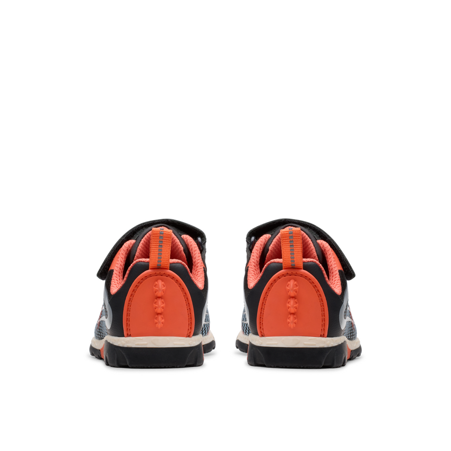 Clarks - Steggy2 Fly T - Black/Orange - Trainers