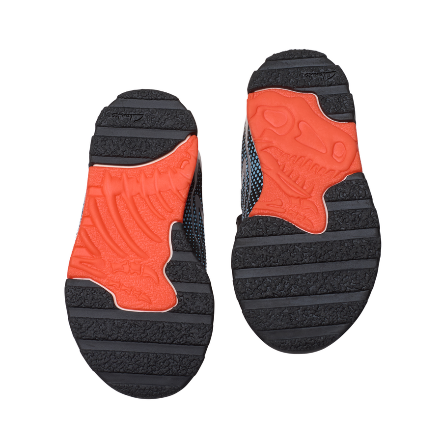 Clarks - Steggy2 Fly T - Black/Orange - Trainers