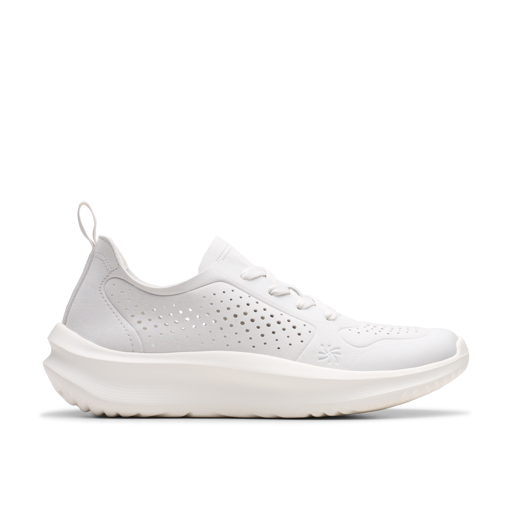 Clarks - Solevana Tie - Off White - Trainers