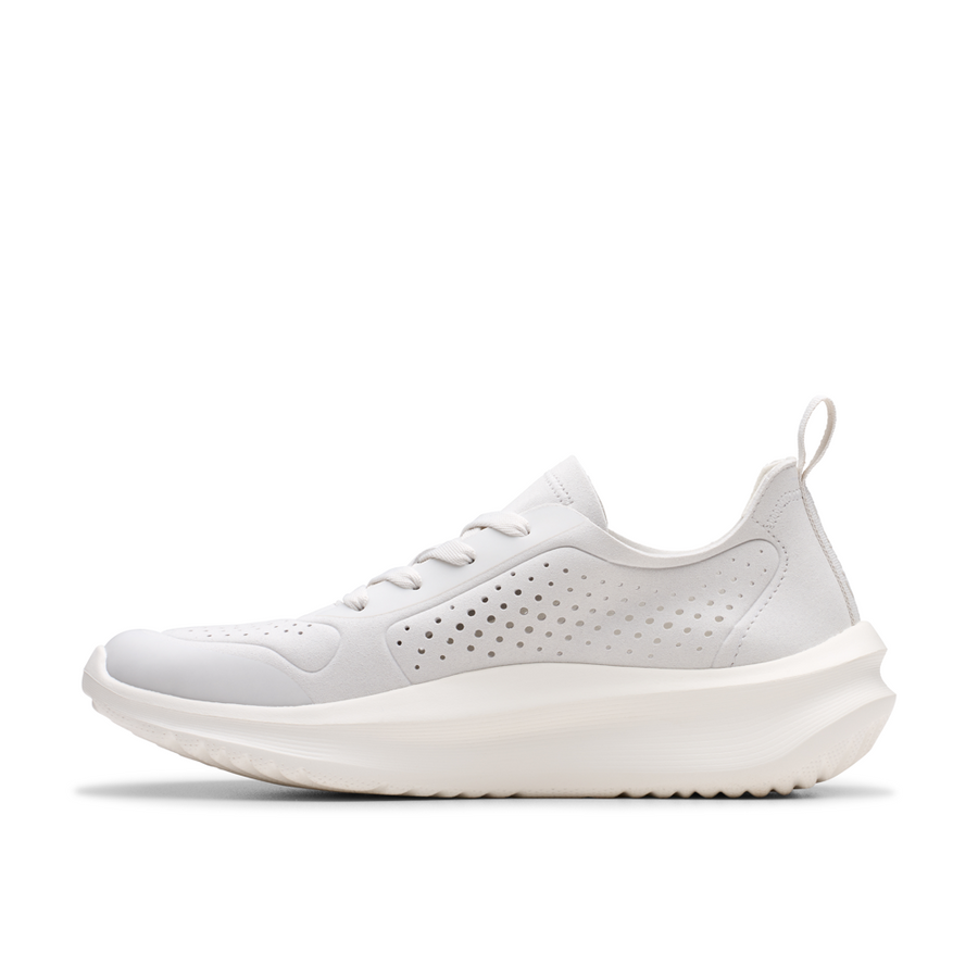 Clarks - Solevana Tie - Off White - Trainers
