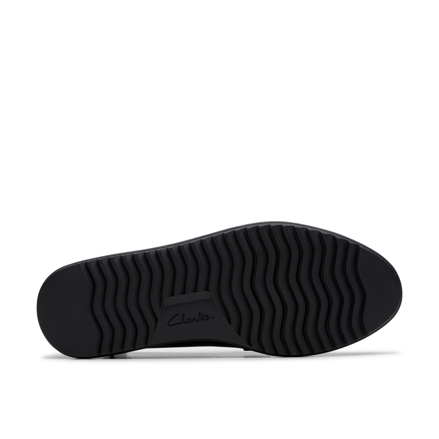Clarks - Zylah Top - Black Leather - Shoes