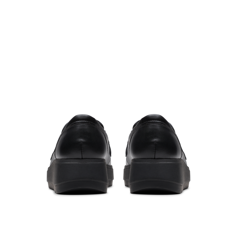 Clarks - Zylah Top - Black Leather - Shoes