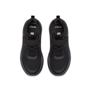Clarks - Deyes Dash K - Black/Black - Trainers