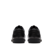Clarks - Tapa Pure Y - Black Leather  - School Shoes