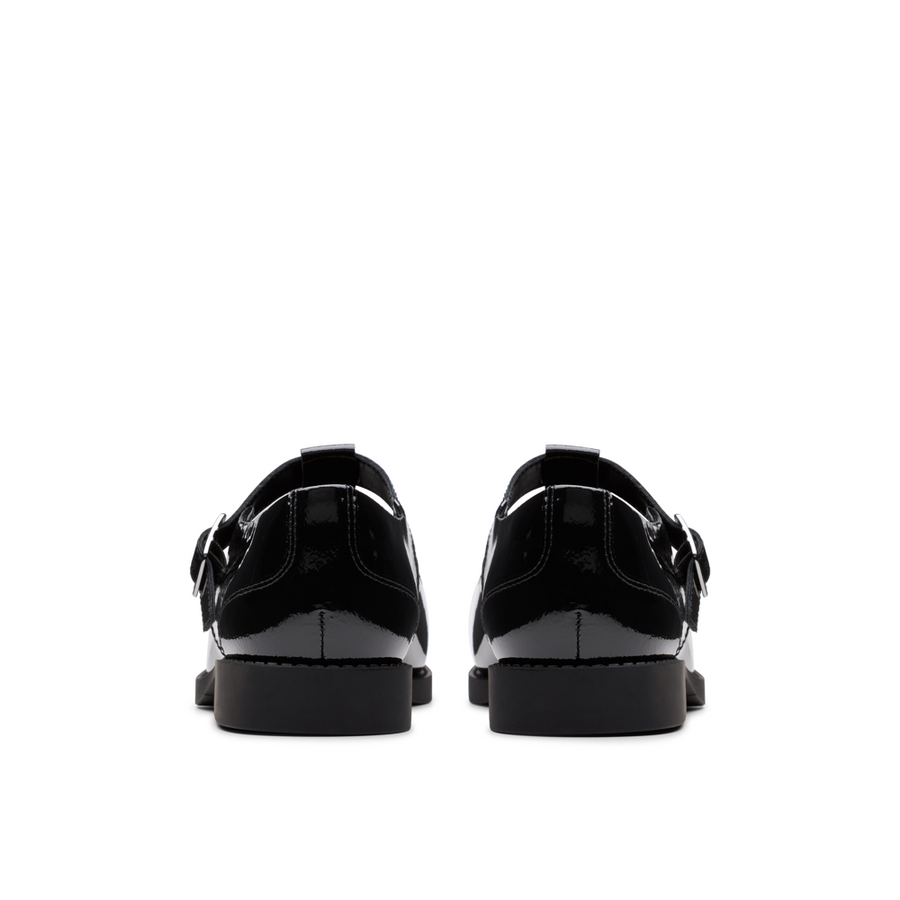 Clarks - Tapa Hope Y - Black Patent  - School Shoes
