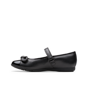 Clarks - Dance Beam K - Black - School Shoes