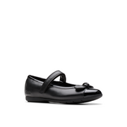 Clarks - Dance Beam K - Black - School Shoes