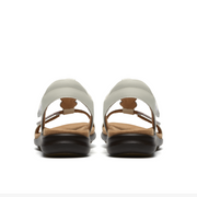 Clarks - Kitly Gem - White Leather - Sandals