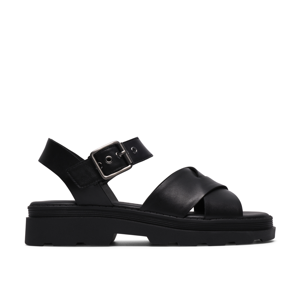 Clarks - Orinoco3 Cross - Black Leather - Shoes