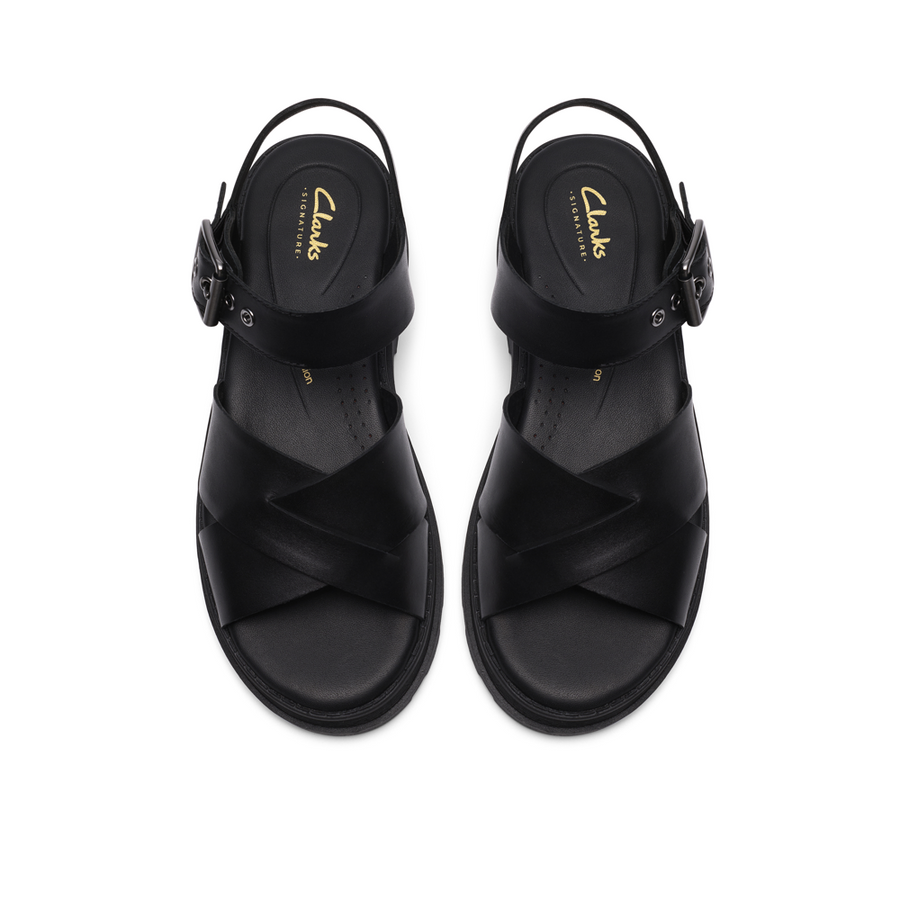 Clarks - Orinoco3 Cross - Black Leather - Shoes