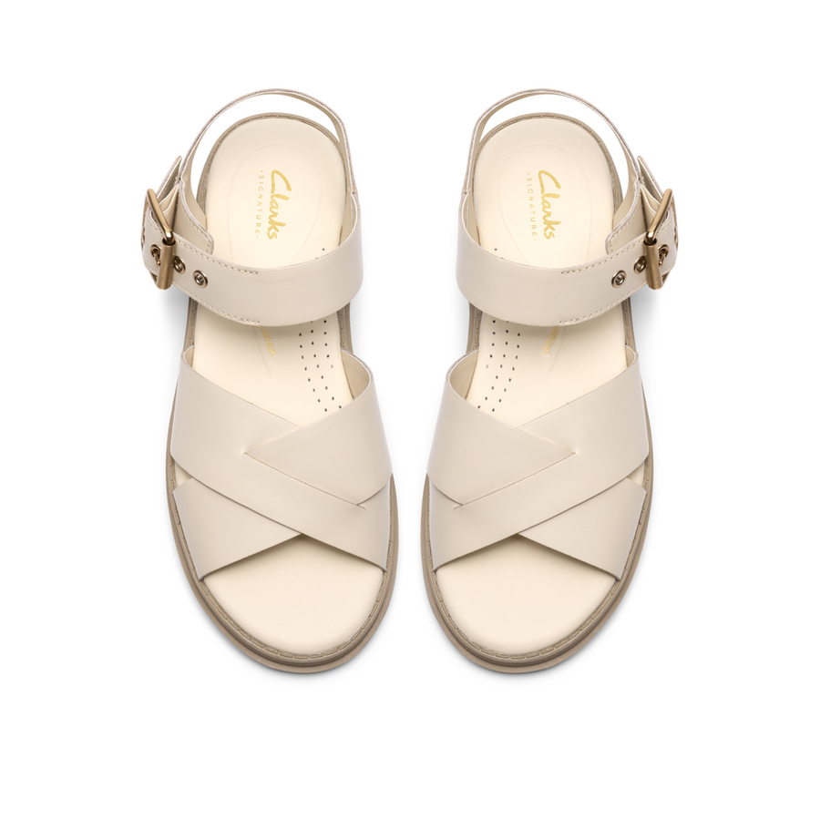 Clarks - Orinoco3 Cross - Cream Leather - Shoes