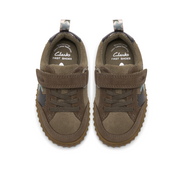 Clarks - Cove Go T - Khaki Leather - Shoes