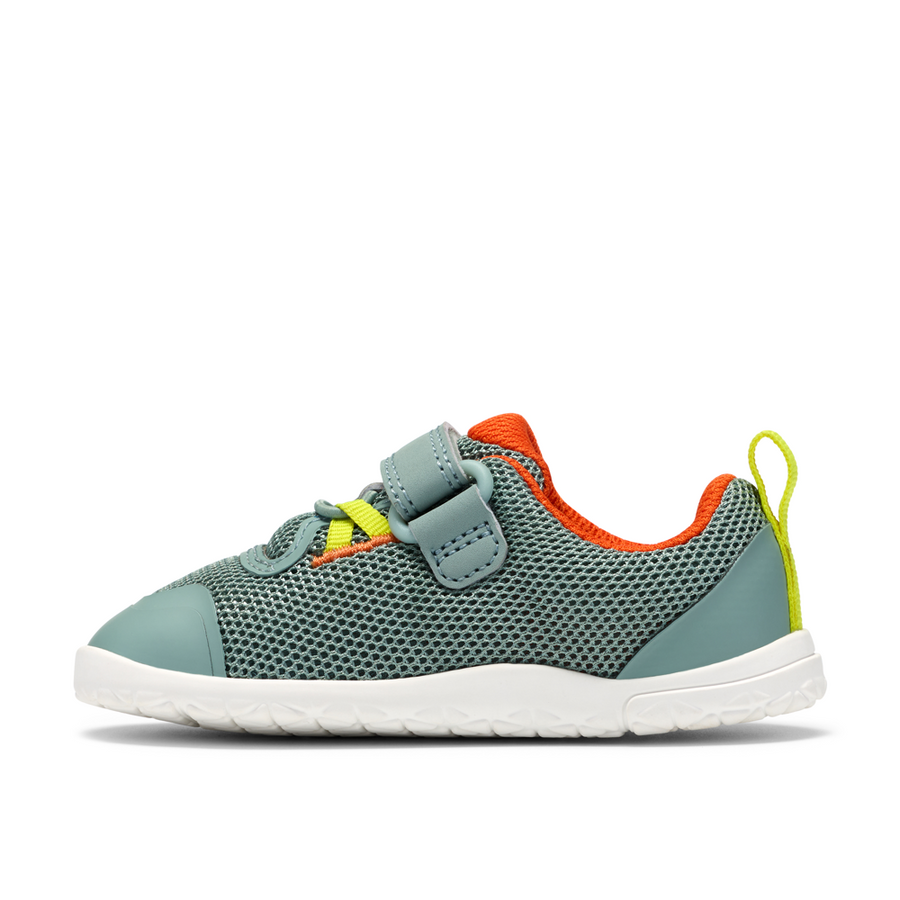 Clarks - HarbourHero T - Green Combi - Canvas Shoes