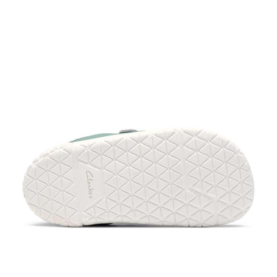 Clarks - HarbourHero T - Green Combi - Canvas Shoes